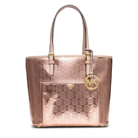 michael kors rosr purse|Michael Kors gold handbag sale.